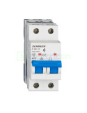 MCB - Siguranță automată - disjunctor - curba C 50A 6kA 2P 2M Amparo Schrack AM617250