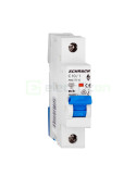 MCB - Siguranță automată - disjunctor - curba C 10A 6kA 1P 1M Amparo Schrack AM617110