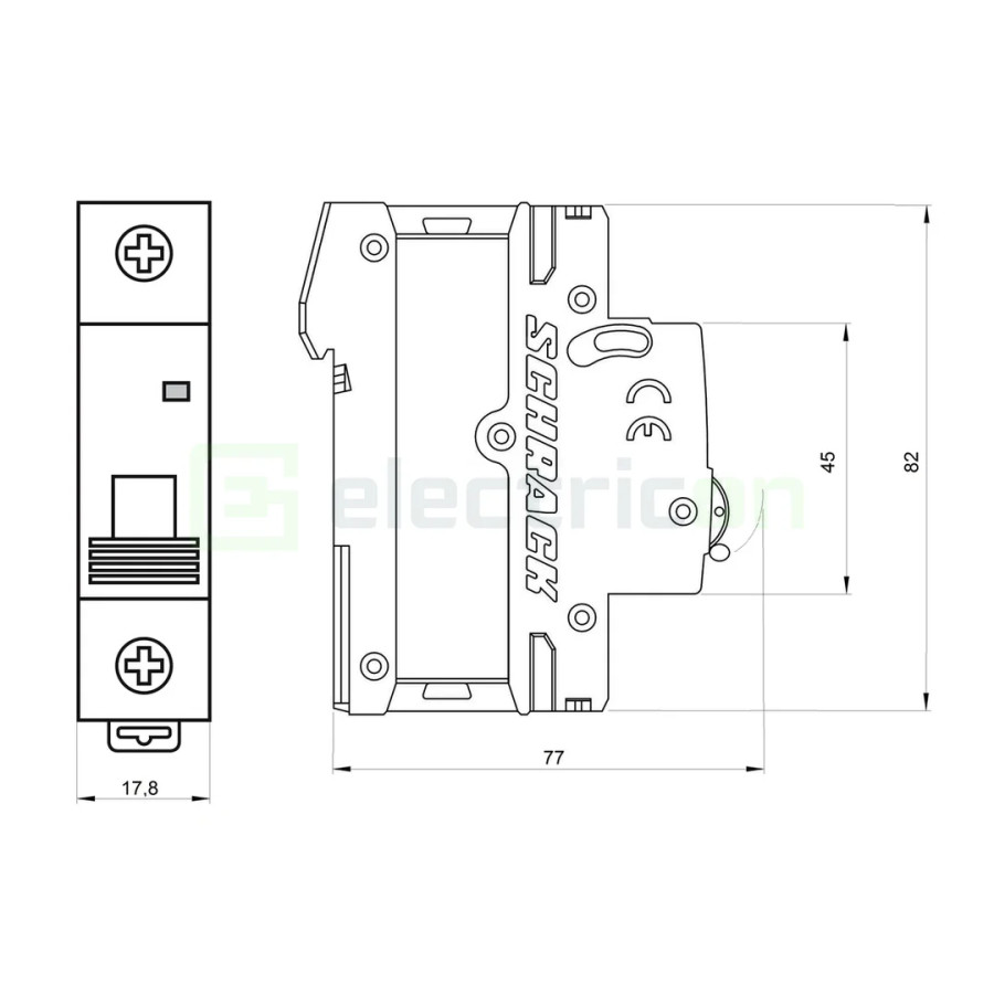 Intrerupator MCB C20A 1P