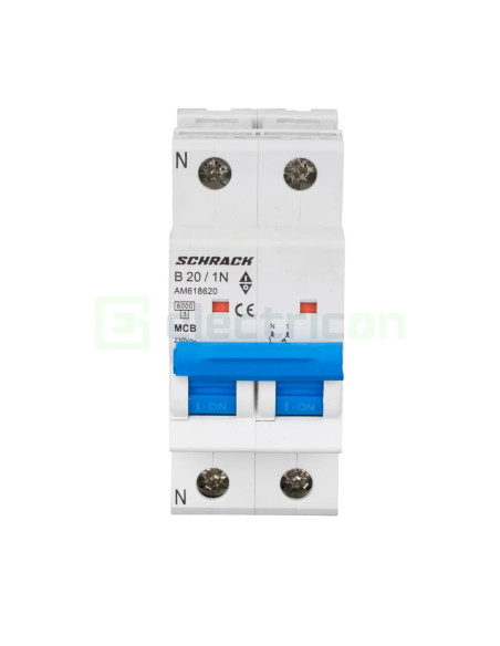 Intrerupator MCB B20A 1P