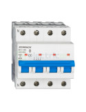 MCB - Siguranță automată - disjunctor - curba B 6A 6kA 3P+N 4M Amparo Schrack AM618806