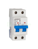 MCB - Siguranță automată - disjunctor - curba B 40A 6kA 2P 2M Amparo Schrack AM618240