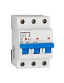 MCB - Siguranță automată - disjunctor - curba B 16A 6kA 3P 3M Amparo Schrack AM618316