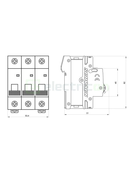 Siguranta automata MCB B63A