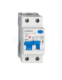RCBO - Siguranță automată - Disjunctor cu protecție diferențială - tip A curba B 20A 30mA 6kA 1P+N 2M Amparo Schrack AK668620