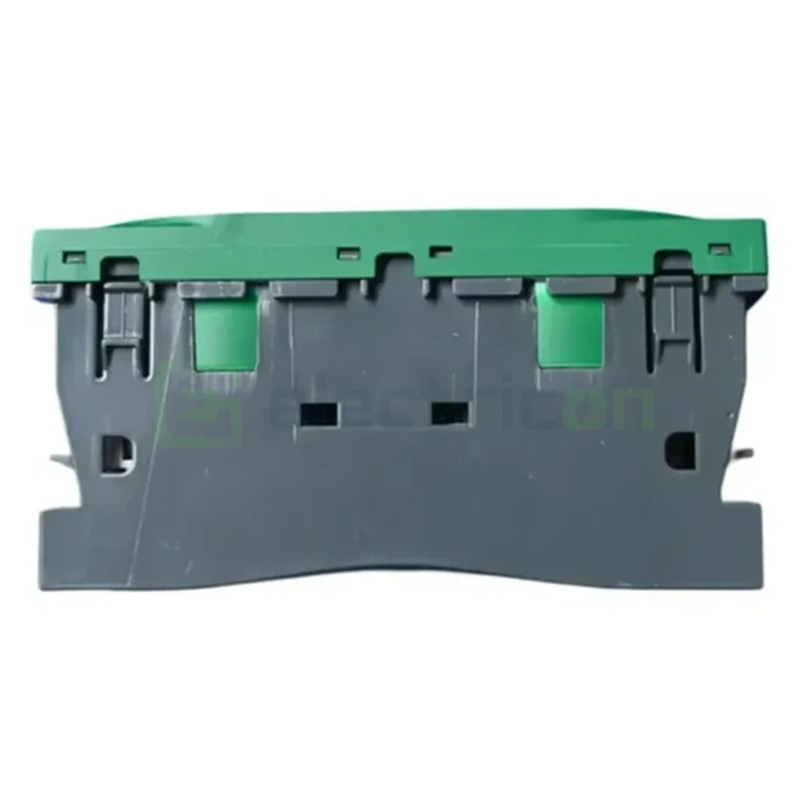 Priza dubla shucko pentru canal cablu, 45mm, 16A, verde, QuickConnect, Gallery, Hager, WXF472V