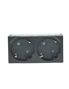 hager-priza-negru-45m