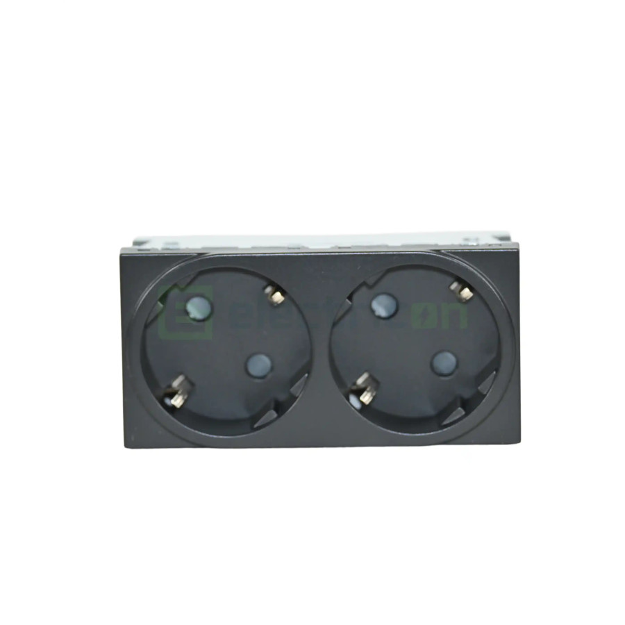 hager-priza-negru-45m