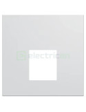 Mască - priză date - 2 module - alb - Hager Gallery - WXD202B