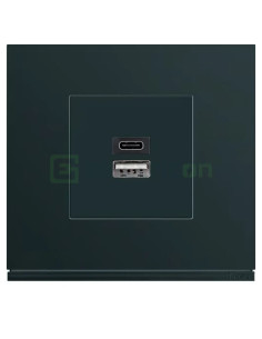 hager-priza-usb-negru 2