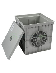 Doza Camin cu capac, 300x300x300 mm, 4 intrari, IP20, 32-1002 - Electricon.ro