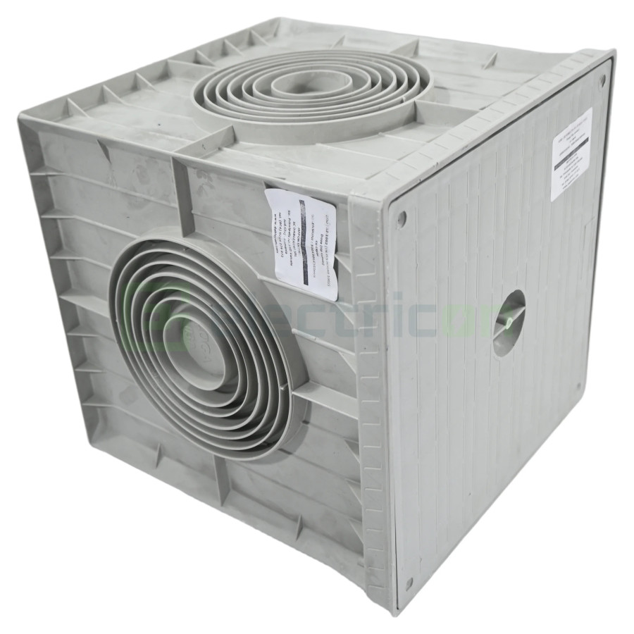 Doza Camin cu capac, 300x300x300 mm, 4 intrari, IP20, 32-1002 - Electricon.ro