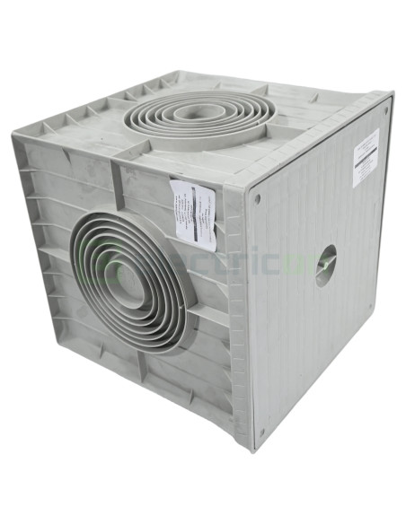Doza Camin cu capac, 300x300x300 mm, 4 intrari, IP20, 32-1002 - Electricon.ro