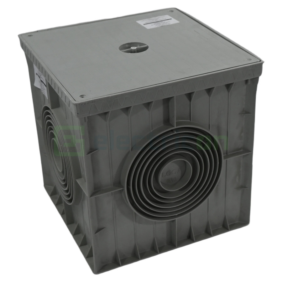 Doza Camin cu capac, 300x300x300 mm, 4 intrari, IP20, 32-1002 - Electricon.ro