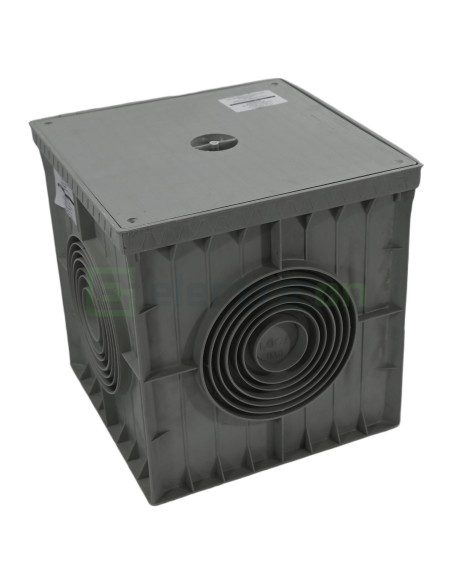 Doza Camin cu capac, 300x300x300 mm, 4 intrari, IP20, 32-1002 - Electricon.ro
