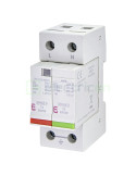 Descarcător supratensiune - SPD - Tip 2 1P+N monofazic 255VAC 20kA cu semnalizare 2M - ETI 002442960
