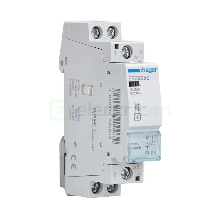 Contactor silentios modular 25A