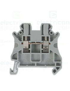 Clemă șir 5mm² Clema sir, de trecere, 2 conexiuni,  2.5mm², gri, UT 2.5, Phoenix Contact, 3044076 – montaj rapid și sigur în apl 2