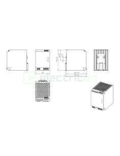 Sursa de alimentare pe șină DIN 2