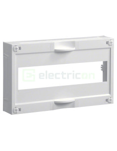 Carcasă pentru tablouri Hager FWU si FWB, 12 module, 1 rand, 150x250 mm, universN, Hager, US11A2 - Electricon.ro
