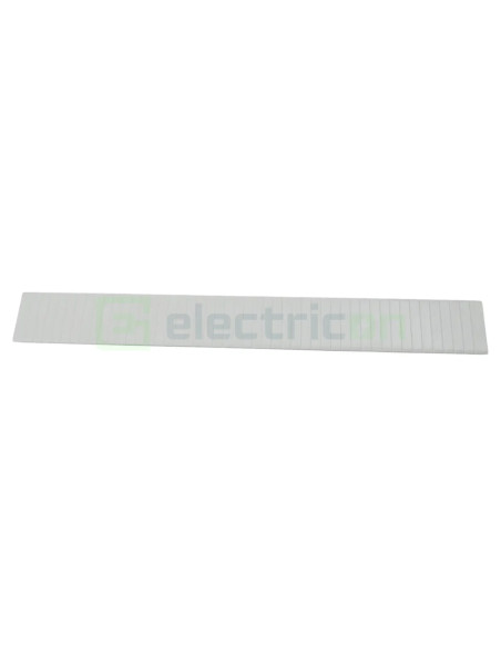 Banda obturatoare 24 module, alb, Hager, JP024 - Electricon.ro