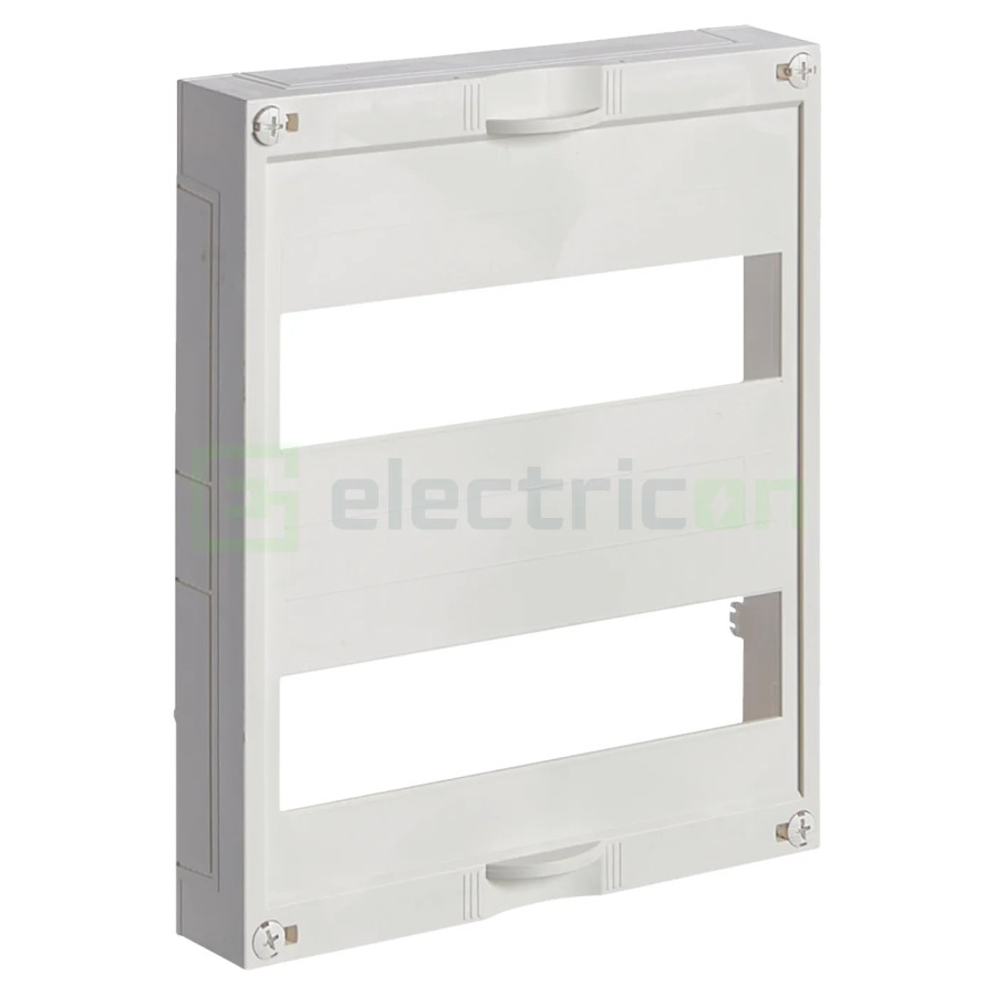 Carcasă pentru tablouri Hager FWU si FWB, 24 module, 2 randuri, distanta intre sine 125mm, 300x250 mm, universN, Hager, US21A3 -