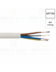 Cablu electric multifilar MYYM H05VV-F 4x1 mm² - Electricon.ro