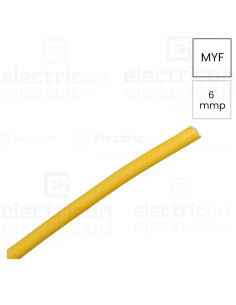 Conductor H07V-K 1x 6mm² (MYF 1x6) galben - Electricon.ro