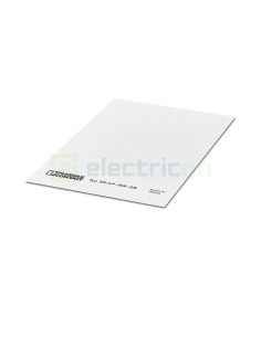 Banda de inserat, glisabila, suprafata de scriere 29x8mm, alb cu 150 etichete, ES/LP-BW-GB , Phoenix Contact, 1003433 - Electric