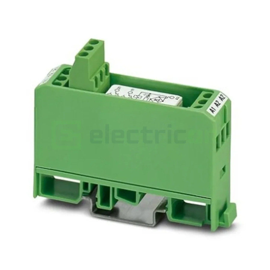 Releu de interfață, montaj pe șină DIN, bobină 24V, DPDT, 2P, EMG REL, Phoenix Contact, 2940391