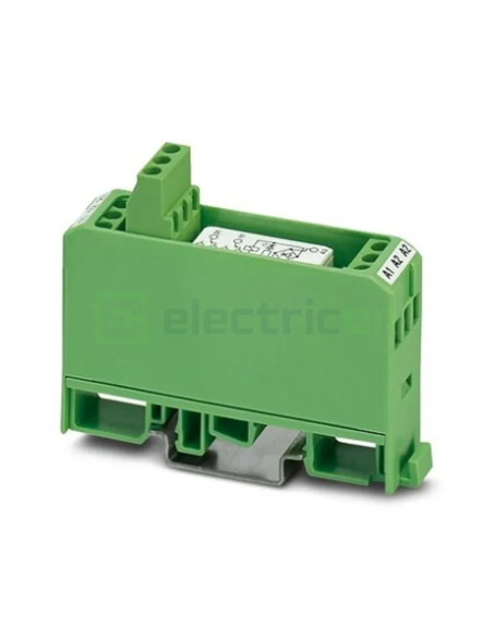 Releu de interfață, montaj pe șină DIN, bobină 24V, DPDT, 2P, EMG REL, Phoenix Contact, 2940391