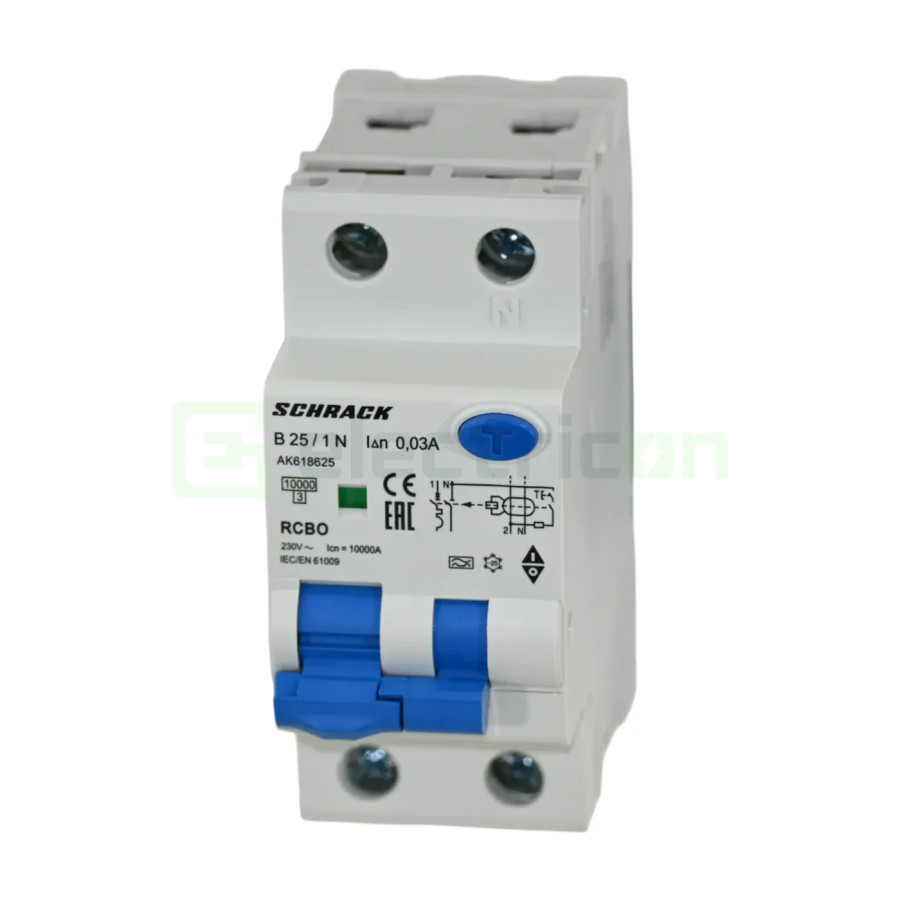 Intreruptor diferential 25A Schrack - AK618625