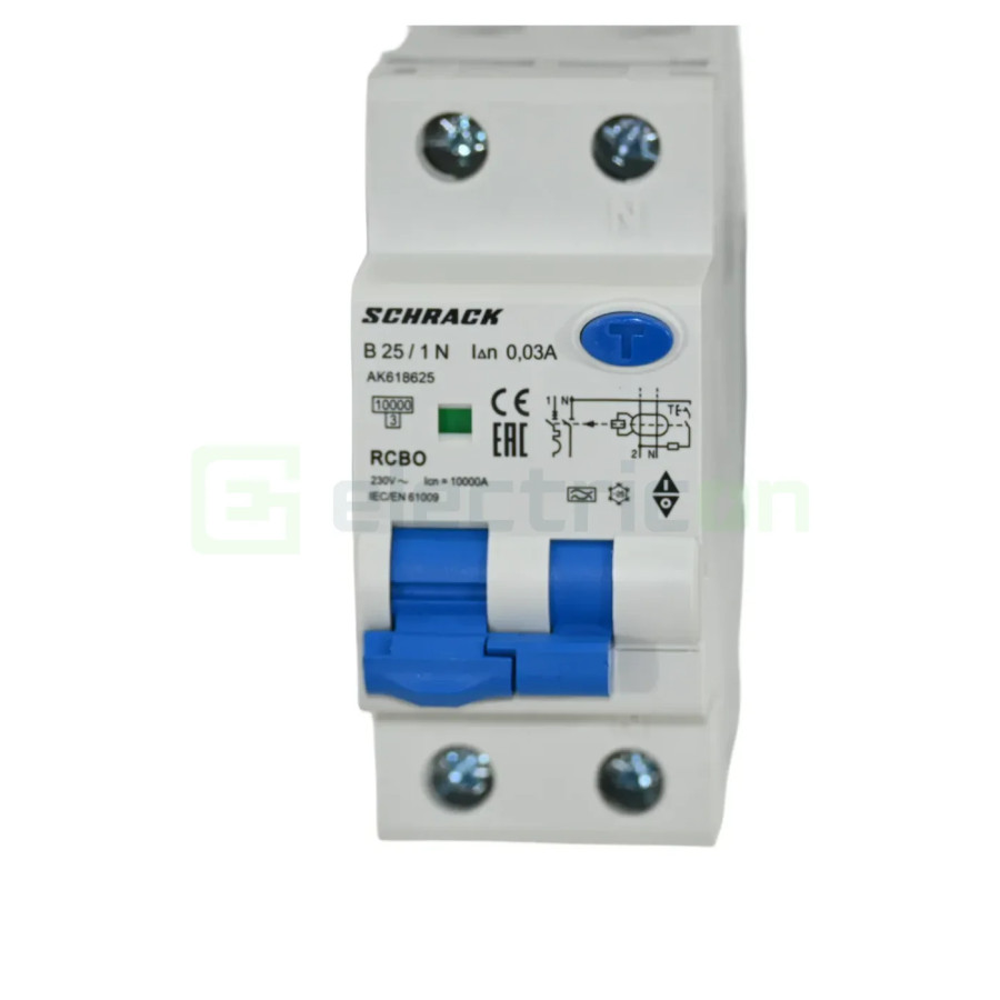 Intreruptor diferential 25A Schrack 1P+N