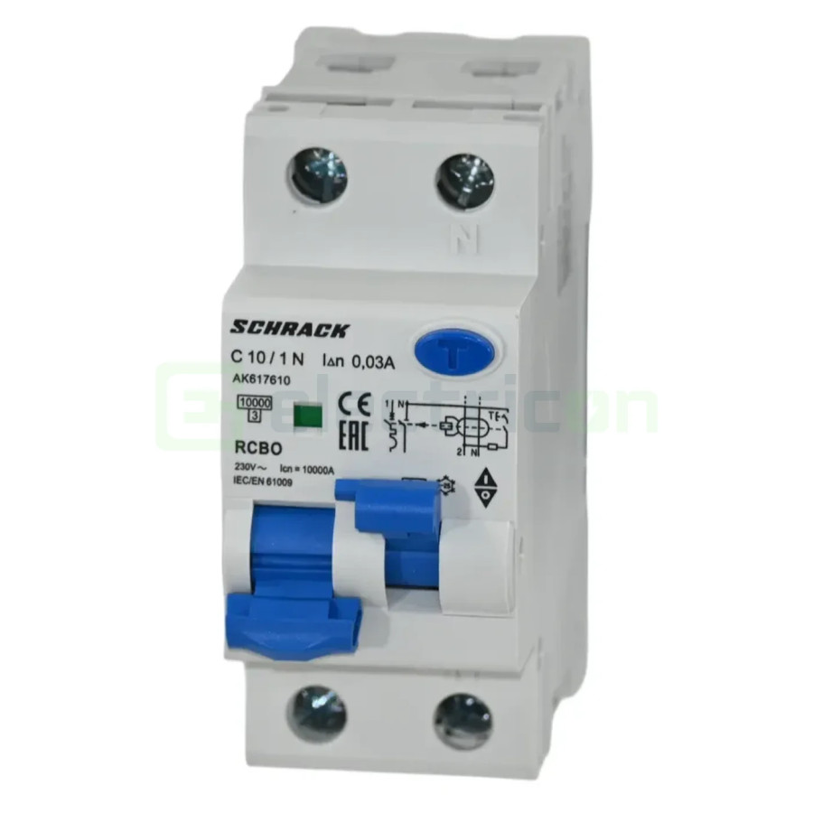 Intreruptor diferential 10A Schrack - AK617610