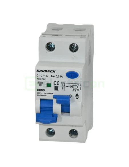 Intreruptor diferential 10A Schrack - AK617610