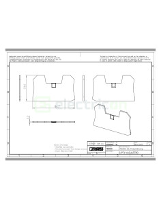 Clemă de derivație Element terminal pentru clema Phoenix Contact serie PTV 6 gri, D-PTV 6-QUATTRO, Phoenix Contact, 1180930 – mo 2