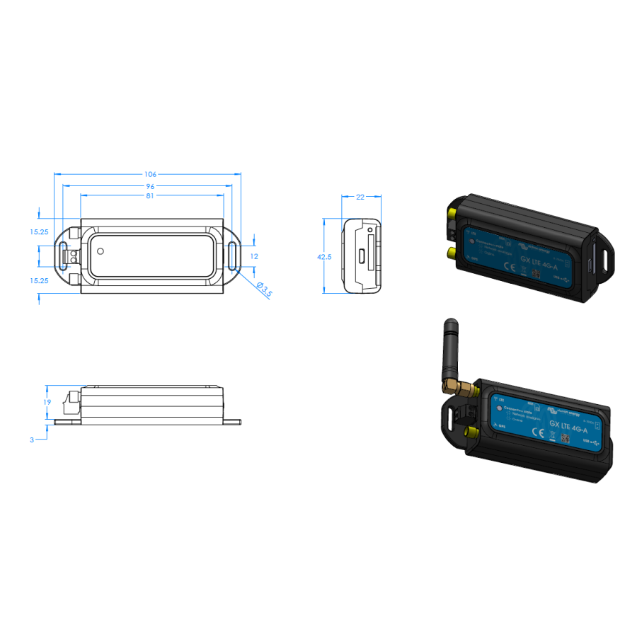 GX LTE 4G-E (EMEA Korea Thailand)