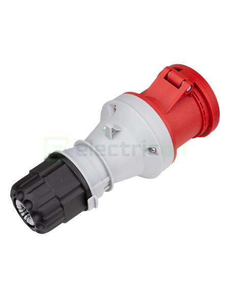 Priză, CEE mobil, 5 poli, 63A, 400V, IP44, Schrack, YY724563