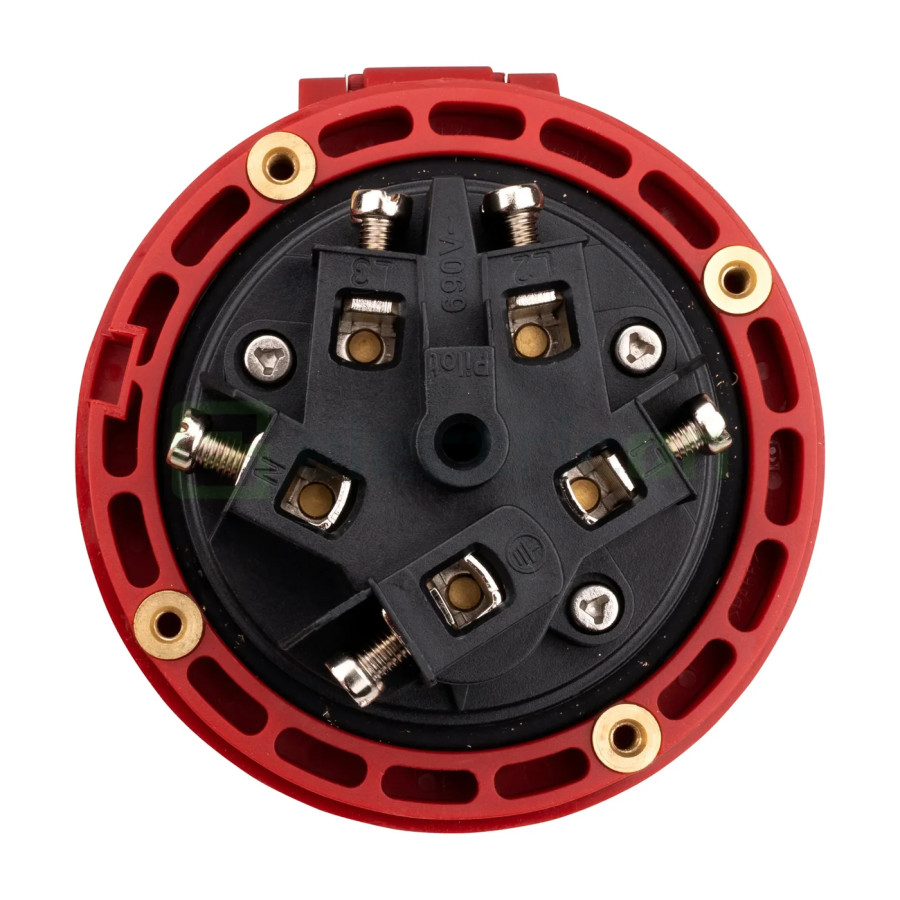 Priză, CEE mobil, 5 poli, 63A, 400V, IP44, Schrack, YY724563