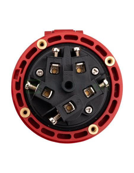 Priză, CEE mobil, 5 poli, 63A, 400V, IP44, Schrack, YY724563