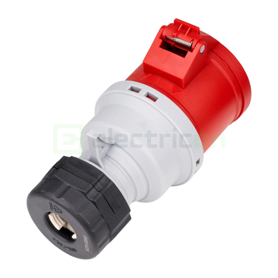 Priză, CEE mobil, 5 poli, 32A, 400V, IP44, Schrack, YY724532