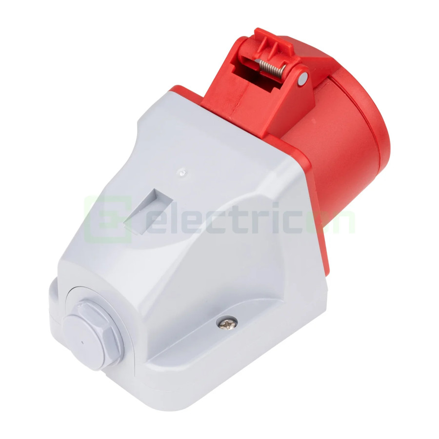 Priza industriala, CEE, 5 poli, 16A, 400V, IP44, Schrack, YY764516