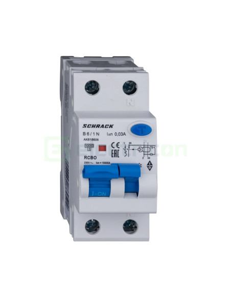 Intreruptor diferential 6A Schrack - AK618606