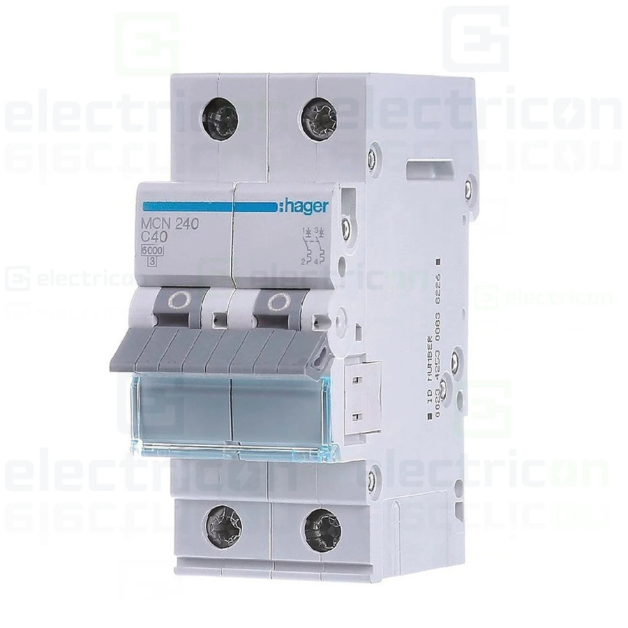 Disjunctor MCB C40A Hager - MCN240