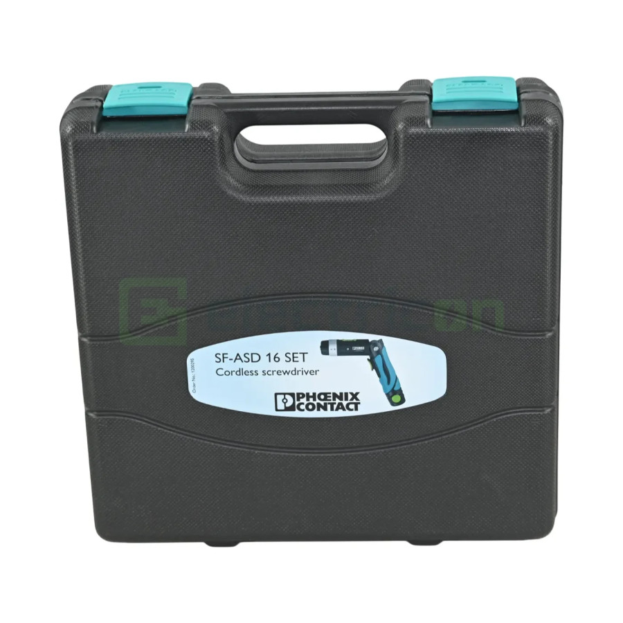Set șurubelniță electrică cu baterie, incluse husa și încărcător, 2 biți, SF-ASD 16 SET, Phoenix Contact, 1200295 - Electricon.r