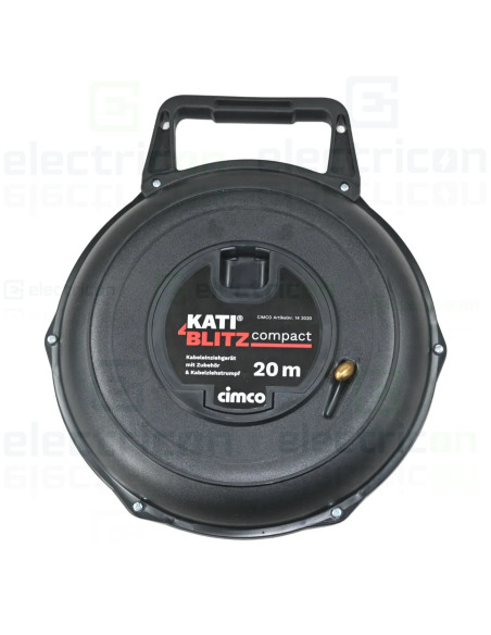 Kit Sonda de tragere cablu, 20 metri, cu benzi de fibra de sticla, Cimco, 14 2020 - Electricon.ro