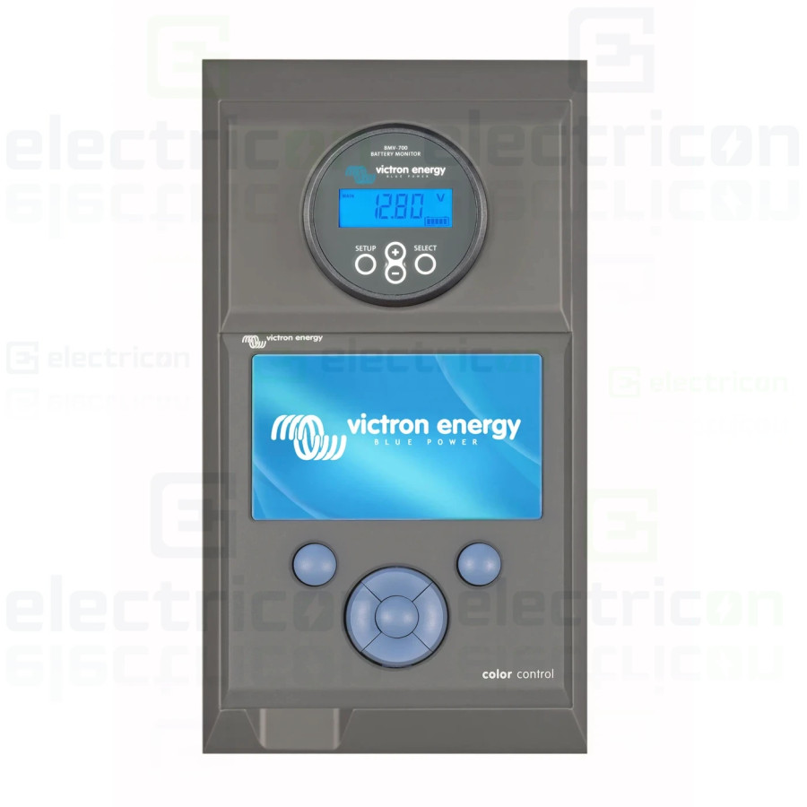 Wall mount enclosure for Color Control GX and BMV or MPPT Control