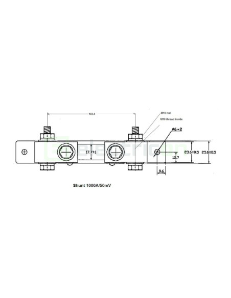 Shunt 1000A 50mV
