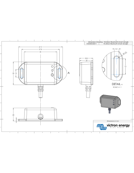 VE.Direct Bluetooth Smart dongle