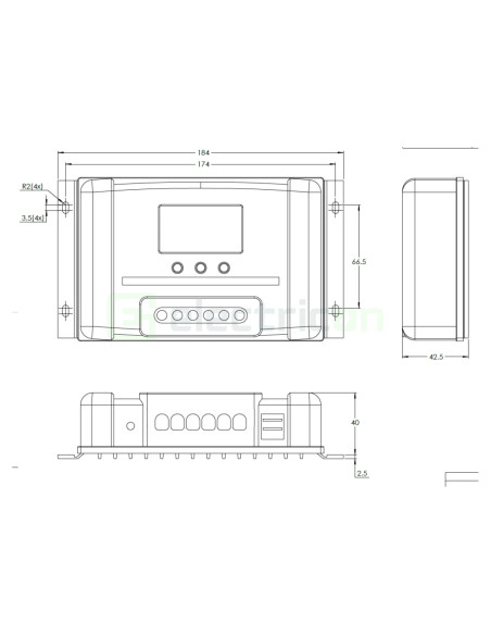 BlueSolar PWM DUO 12 24V-20A